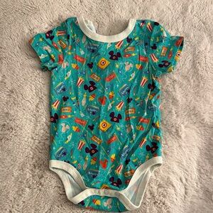 Disney Parks WDW “play in the park” collection Colorful Patterned Onesie